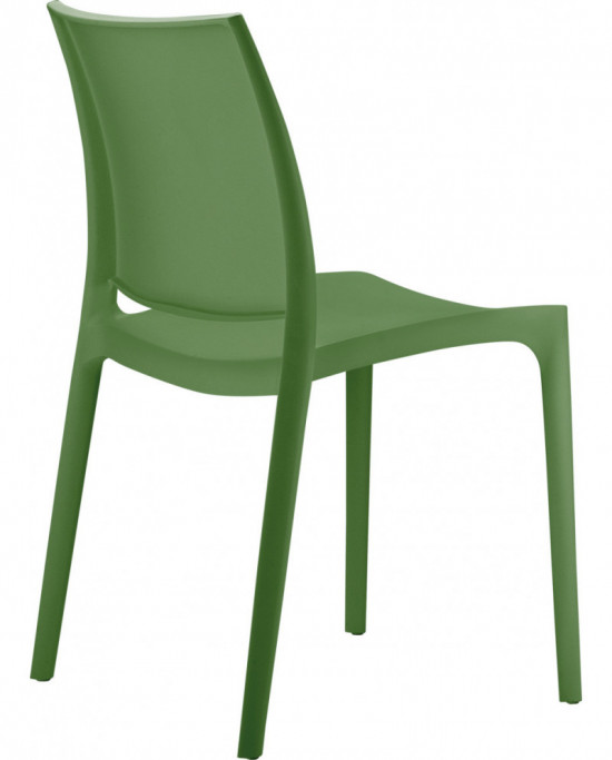 Chaise vert 81x44x81 cm Maya