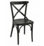 Chaise noir 87x46 cm Sofia