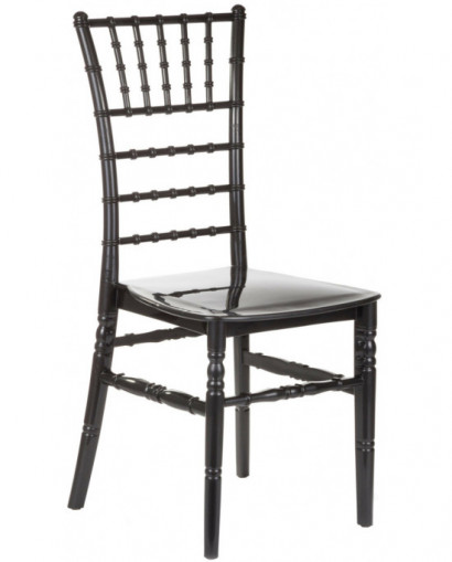 Chaise noir 92x41 cm Tiffany