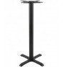 Pied de table bar noir 56x56x108 cm Sydney