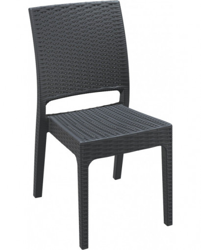 Chaise gris 87x45x52 cm...