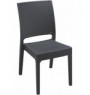 Chaise gris 87x45x52 cm Jamaica