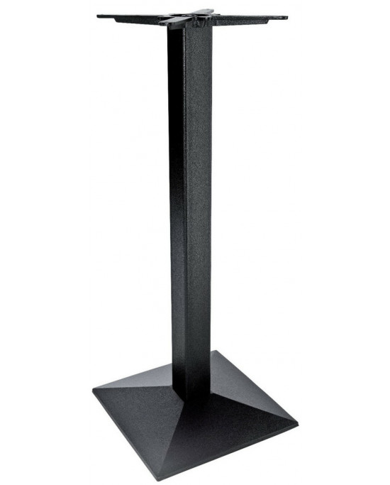 Pied de table noir 43x43x108 cm Rome