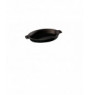 Plat ovale noir fonte d'acier 32 cm Staub