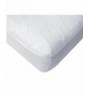 Protège matelas éponge PVC blanc 190x140 cm 225 g/m² coton Toucan