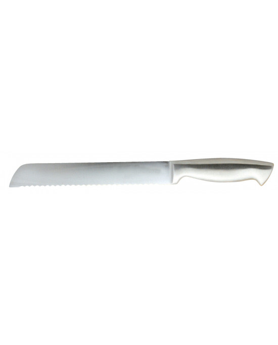 Couteau à pain 20 cm acier inox crantée Fushi
