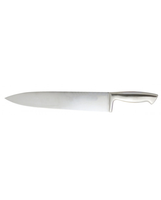 Couteau chef 30 cm acier inox unie Fushi