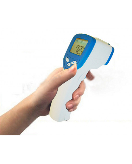 Thermomètre digital infrarouge min -50 °C max 380 °C +/- 1 °C Alla France