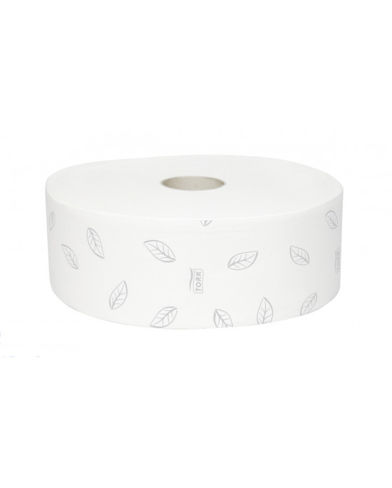 Papier jumbo blanc ouate de cellulose 360 m Tork  (6 pièces)
