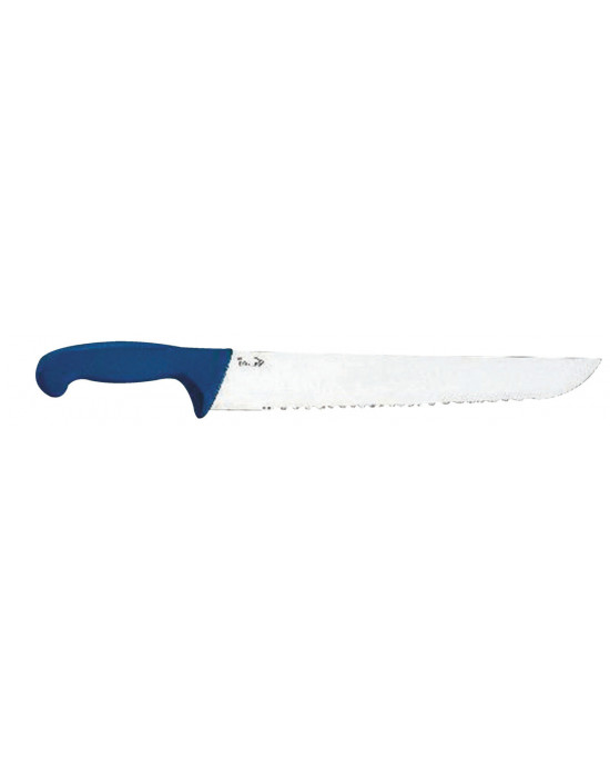 Couteau à poisson à grandes dents 33 cm inox plastique crantée Deglon