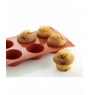 Plaque 6 muffins silicone GN 1/3 29,5x17,5x3,5 cm Pro.cooker