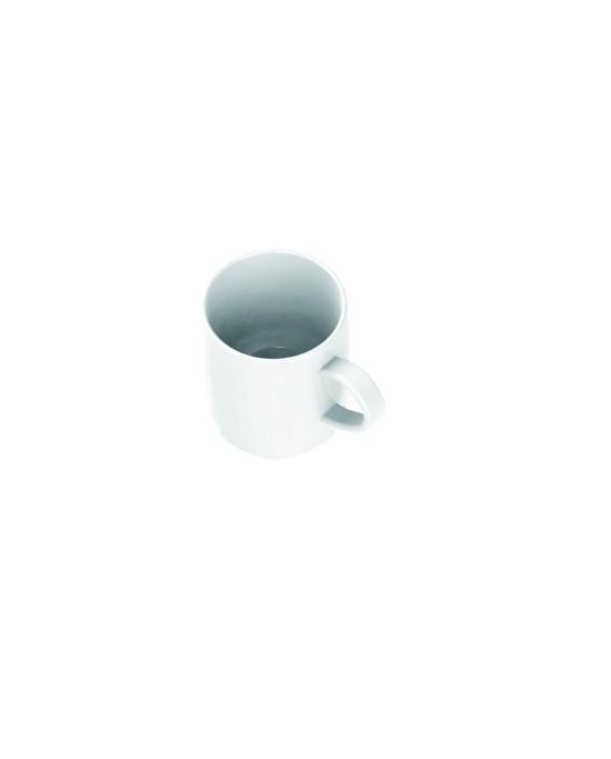 Mug rond blanc porcelaine 30 cl Ø 8,6 cm Brasserie Astera