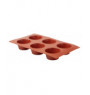 Plaque 6 muffins silicone GN 1/3 29,5x17,5x3,5 cm Pro.cooker