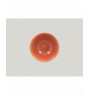 Saladier rond orange porcelaine Ø 20 cm Twirl Rak