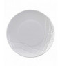 Assiette coupe plate rond blanc porcelaine Ø 28 cm Brushwood Astera