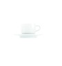 Tasse à thé rond blanc porcelaine 20 cl Ø 8,3 cm Brasserie Ariane