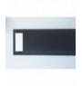 Pochette noir ouate de cellulose 8,5x20 cm Ecoline  (100 pièces)