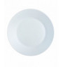 Assiette plate rond blanc verre Ø 23,5 cm Stairo Arcoroc