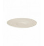 Sous-tasse à expresso rond ivoire porcelaine Ø 14,5 cm Giro Rak