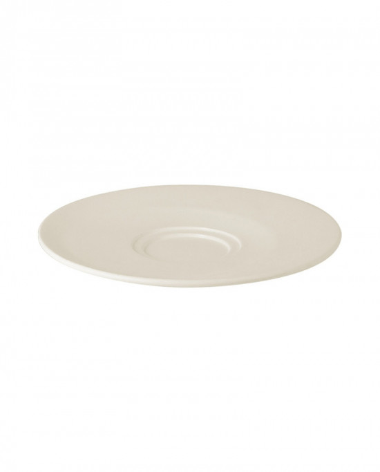 Sous-tasse à déjeuner rond ivoire porcelaine Ø 17 cm Giro Rak
