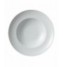 Assiette à pâtes rond blanc porcelaine Ø 26 cm