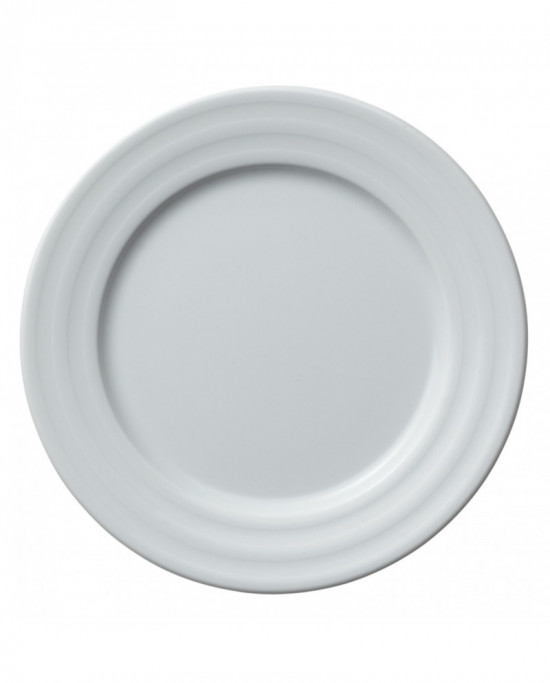 Assiette plate rond blanc porcelaine Ø 22 cm Ruby