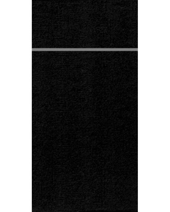 Pochette noir non tissé 24x10 cm Duniletto  (46 pièces)