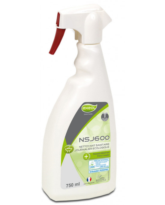 Nettoyant sanitaire 750 ml Exeol Ecolabel