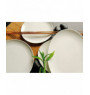 Plat ovale ivoire porcelaine 36x27 cm Nano Rak
