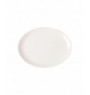 Plat ovale ivoire porcelaine 20,8x15,1 cm Nano Rak