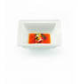 Saladier carré ivoire porcelaine 21 cm Classic Gourmet Rak
