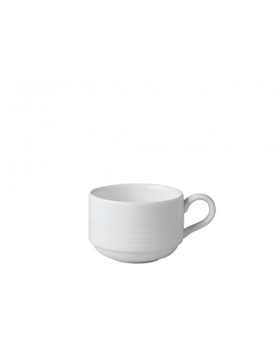 Tasse à thé rond ivoire porcelaine 18 cl Ø 8,5 cm Rondo Rak