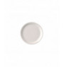 Assiette plate rond ivoire porcelaine Ø 24 cm Ska Rak