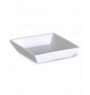 Coupelle carré blanc porcelaine 9 cm Edina Pro.mundi