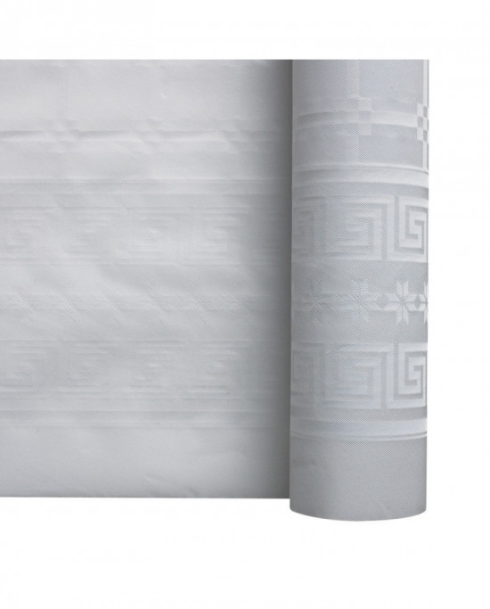 Rouleau de nappe blanc papier 1,2x100 m