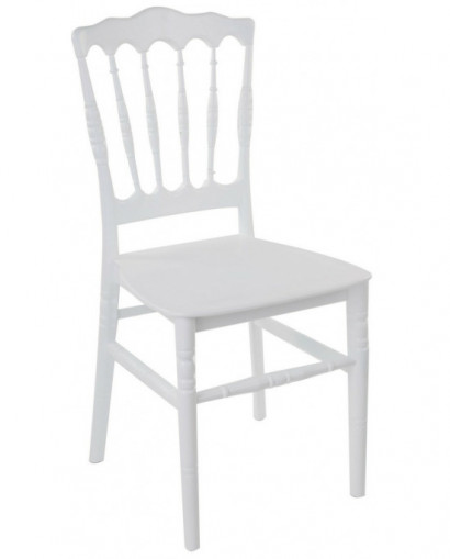 Chaise blanc 90x41 cm Napoleon