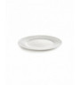 Assiette plate rond blanc porcelaine Ø 24 cm Nido Serax