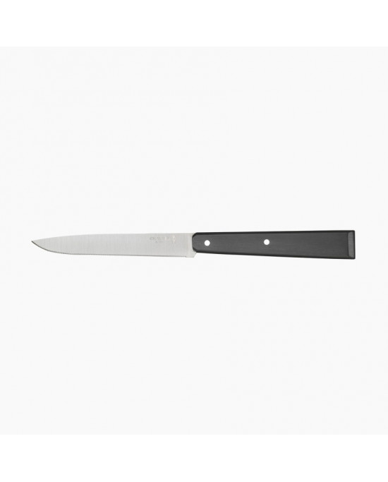 Couteau Opinel n°125 noir microdenté