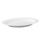 Plat ovale blanc porcelaine 33 cm K